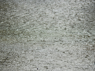 rain drop on wet floor texture