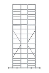 Realistic 3D Render of Metal Scaffolding