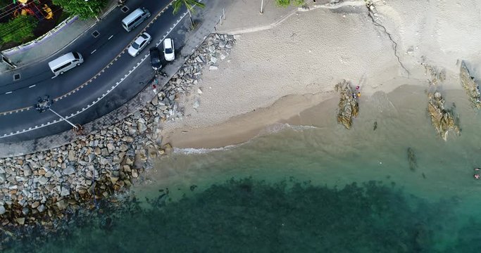 Kalim Beach, Phuket aerial view