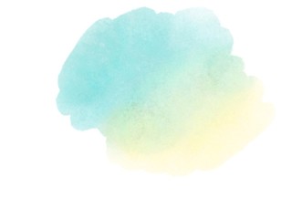 Green blue yellow splash watercalor background