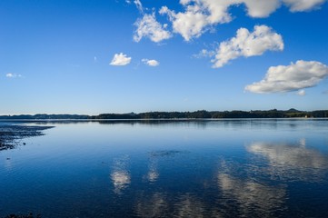 Fototapeta premium lake and sky