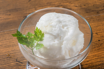 アイスクリーム　ジャラート　Delicious cold Italian ice cream