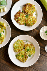 Zucchini fritters