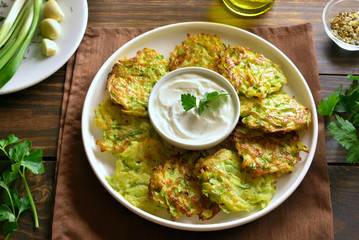 Zucchini fritters