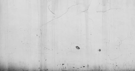 old dirty white wall with crack texture background