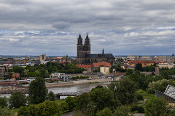 Magdeburg Panoramablick