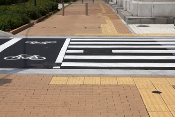Japan pedestrian crossing
