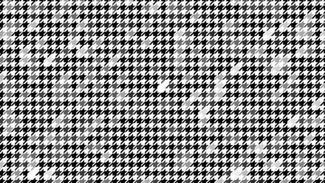 Abstract Small Houndstooth Texture Background Loop