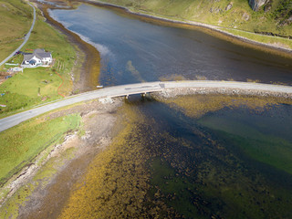 Isle of Skye Schottland aus der Luft