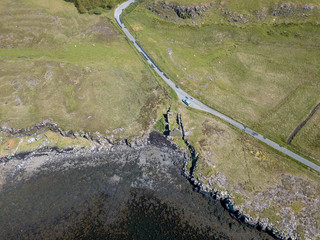 Isle of Skye Schottland aus der Luft