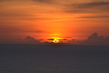 Fototapeta premium Sunrise over the sea