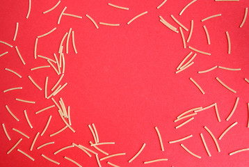 texture of pasta in the form of vermicelli