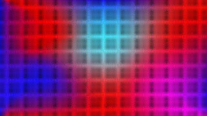Colorful abstract background of blurry spots. Saturated gradient. Illustration.