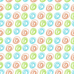 seamless  pattern circles