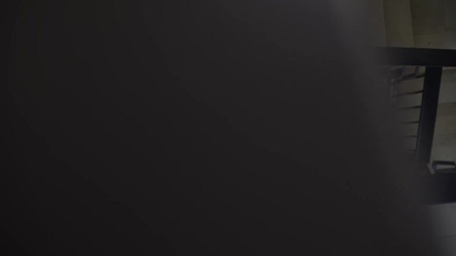 Escalera espiral cuadrada