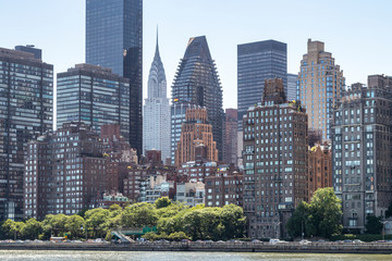 Fototapeta na wymiar New York City skyline view in Manhattan