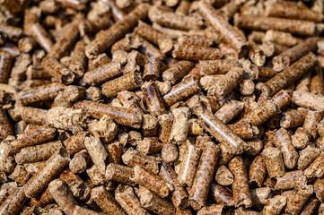 Pellets for barbecue wood smoker