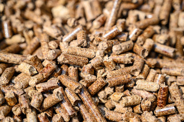 Pellets for barbecue wood smoker