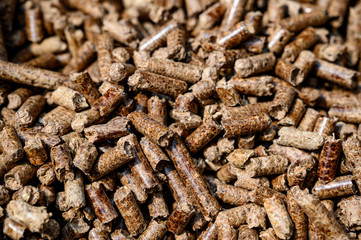 Pellets for barbecue wood smoker