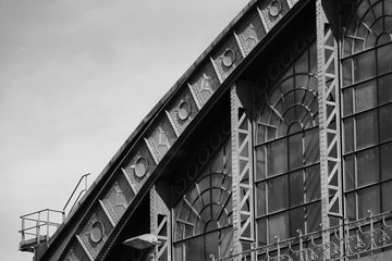 Fototapeta premium Metal construction.