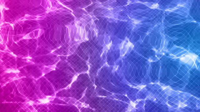 4k seamless bicolor loopable swimming pool water ripple