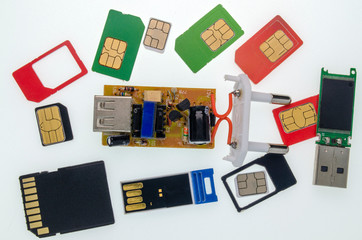 cards for phones, memory cards, adapter and charger no box - 270844595