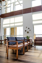 Stylish Gym Area with Weights