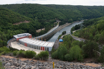 Dalesice hydro power plant on the Jihlava river