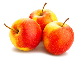 red yellow apple