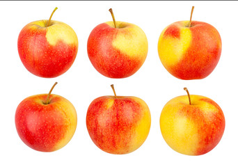 red yellow apple