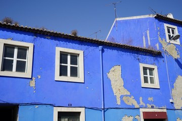 Blaues Haus in Lissabon