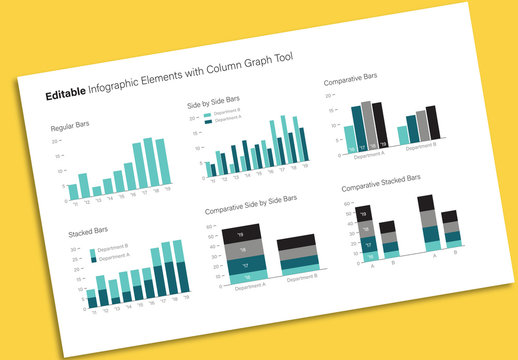 Editable Graph Elements for Data Visualization Layouts