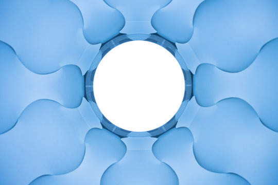 abstract blue elices