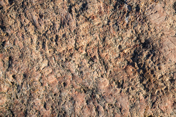 Background of natural stone. A snapshot of granite boulder (Latin 