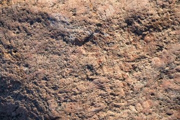 Background of natural stone. A snapshot of granite boulder (Latin 