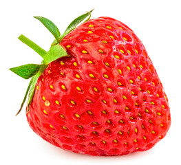 Strawberry isolated on white background. Clipping Path