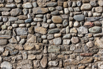 muro in pietra antico muro europa