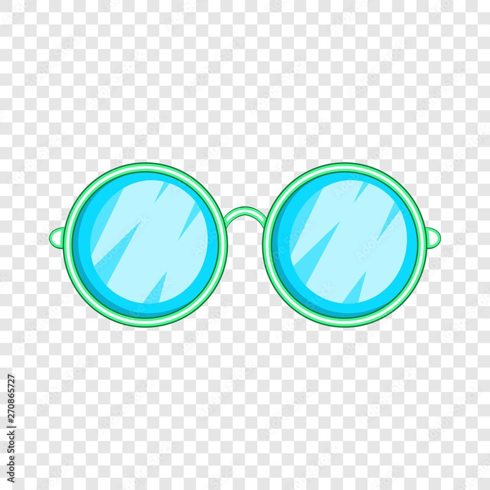 Wall mural goggles icon. cartoon illustration of goggles vector icon for web design