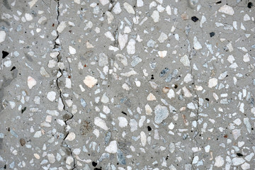 Gray marble chips, small gravel stones, texture background. Abstract background.