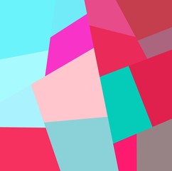 Obraz premium colorful poly morph triangles abstract colorful shapes background patterns