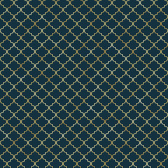 Quatrefoil Seamless Pattern - Classic quatrefoil repeating pattern design