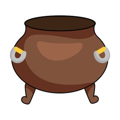 Isolated medieval pot design vector illustration