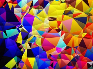 colorful poly morph triangles abstract colorful shapes background patterns