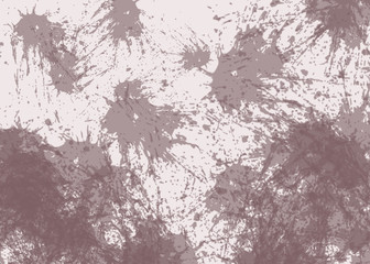 abstract beautiful brown BLOB spots on beige background