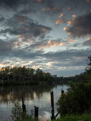 River Morning Reflections