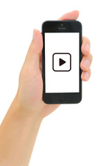 スマートフォンで動画を再生する