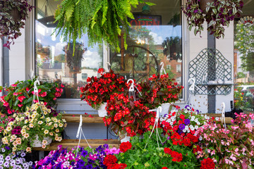 Fototapeta na wymiar Local Flower Shop