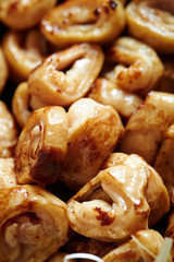 Korean pork offal meat barbecue 