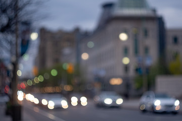 Street Bokeh light