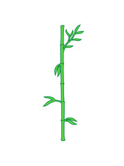 bambus pflanze lange silhouette viele stamm baum blätter asiatisch cool design gras comic cartoon